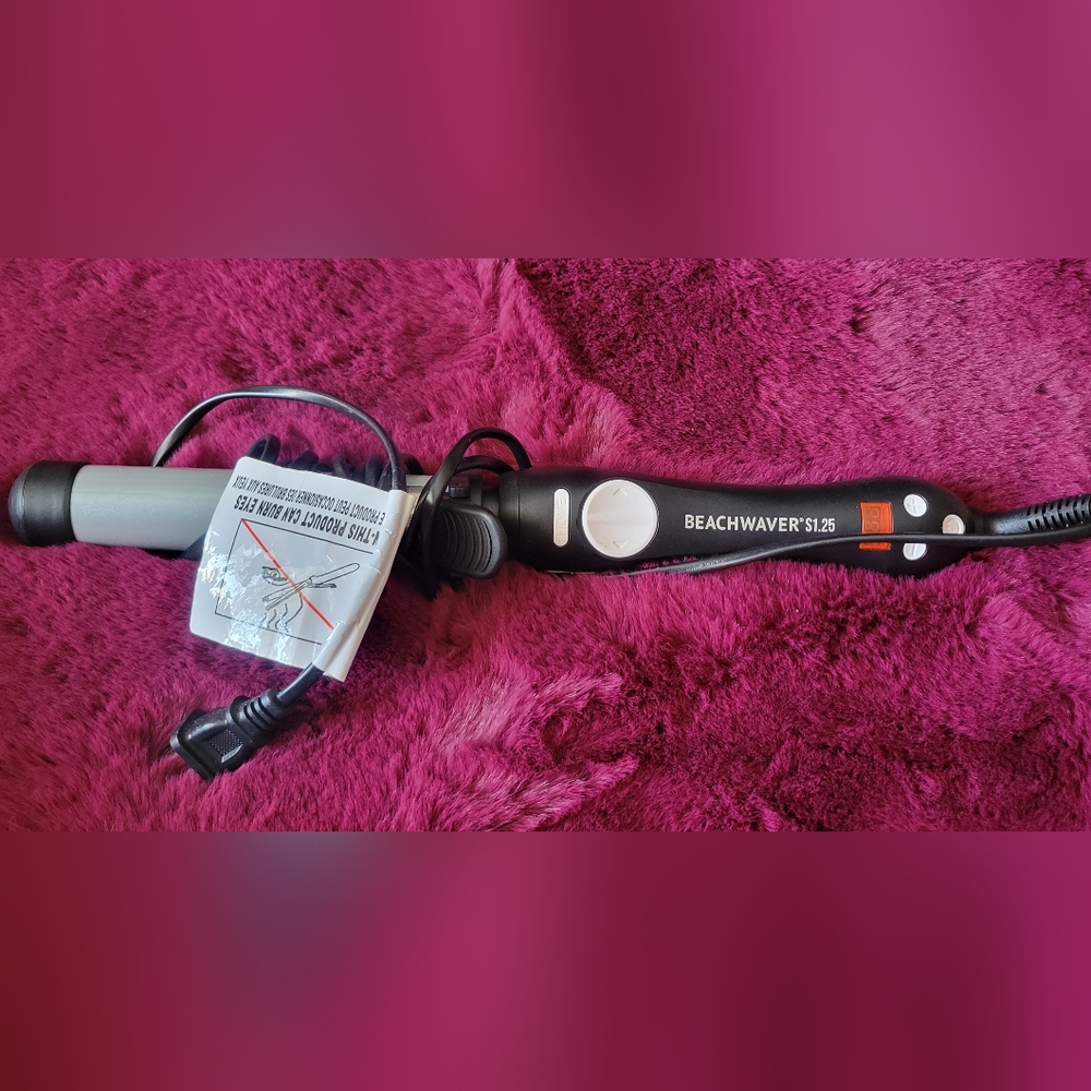 Beachwaver S1.25 Black Hair Curler